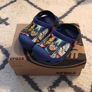 Toddler Boy’s Avengers Crocs